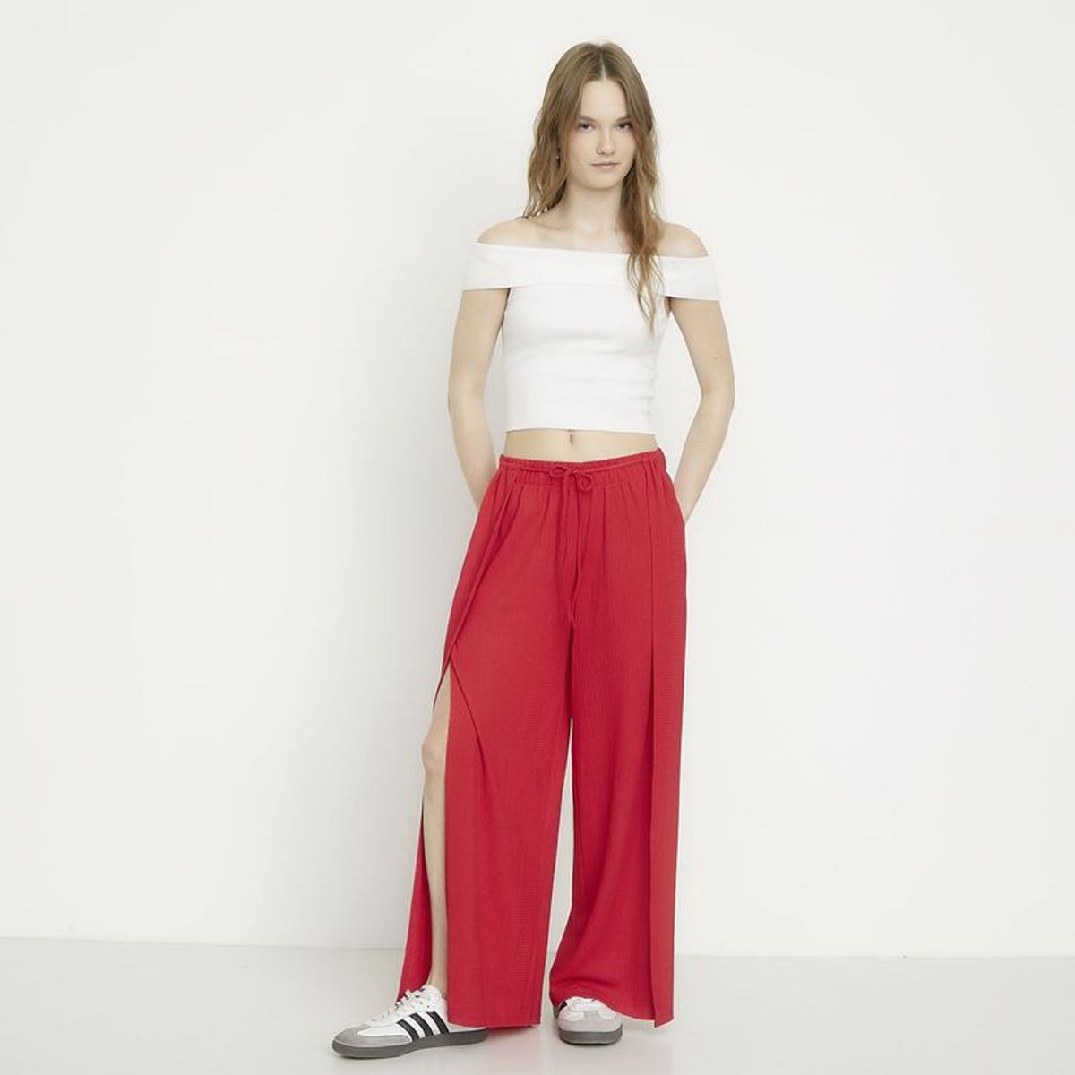 SYBILLA - Pantalón Culotte Mujer Sybilla