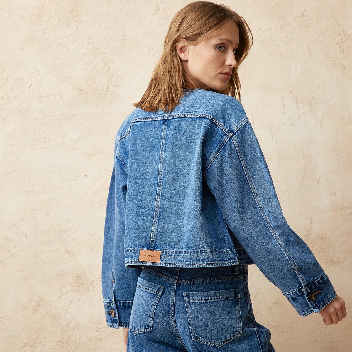BASEMENT - Casaca De Jean Mujer Basement