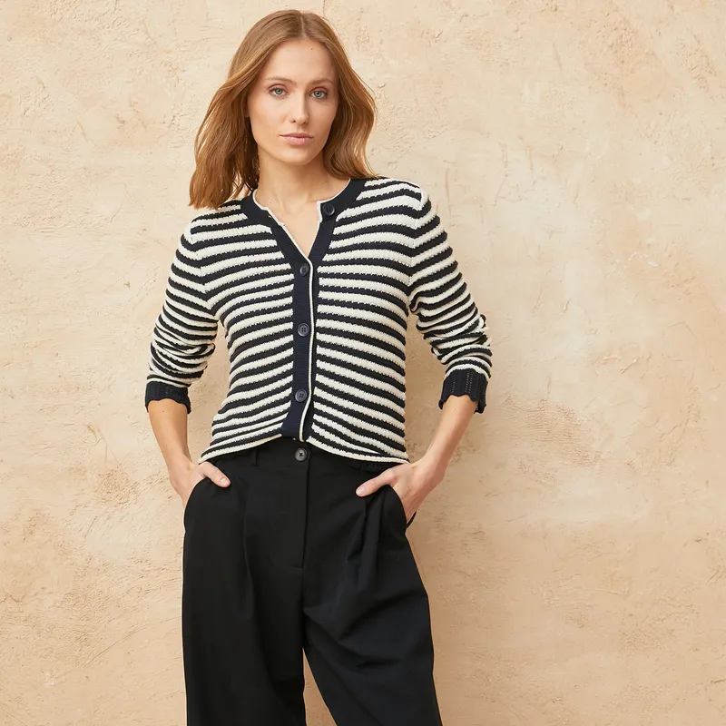 BASEMENT - Cardigan Casual Mujer Basement