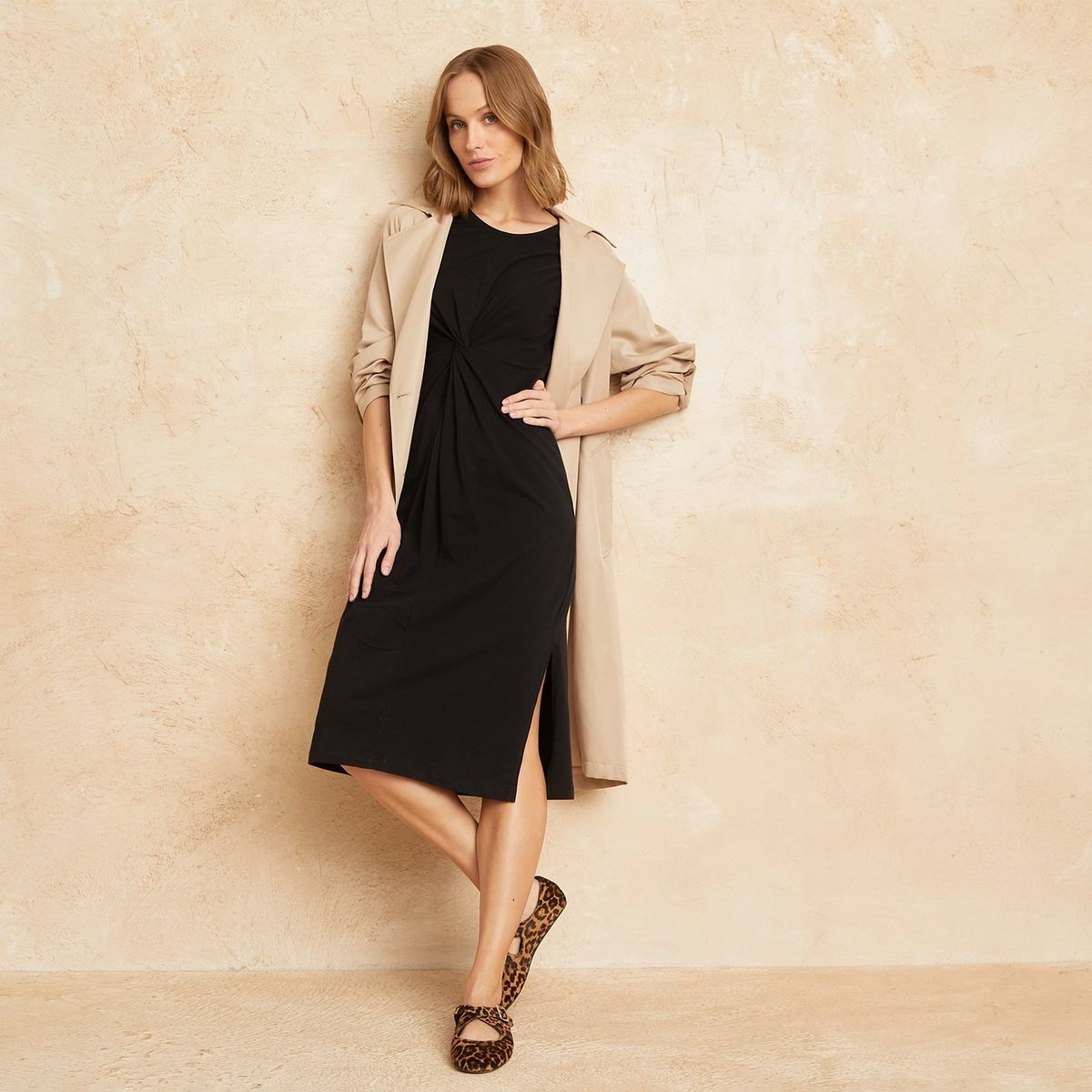 BASEMENT - Vestido Largo Mujer Basement