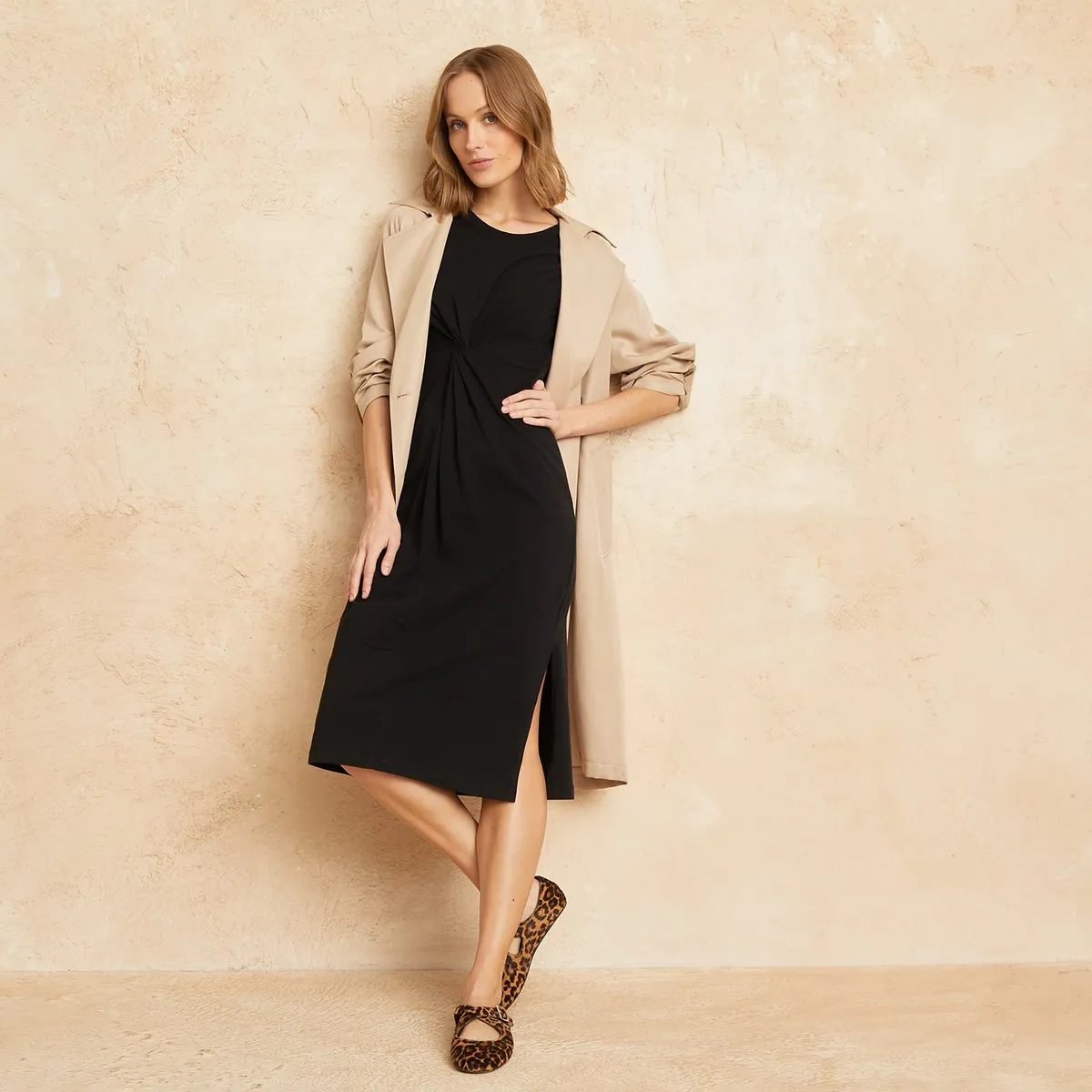 BASEMENT - Vestido Largo Mujer Basement