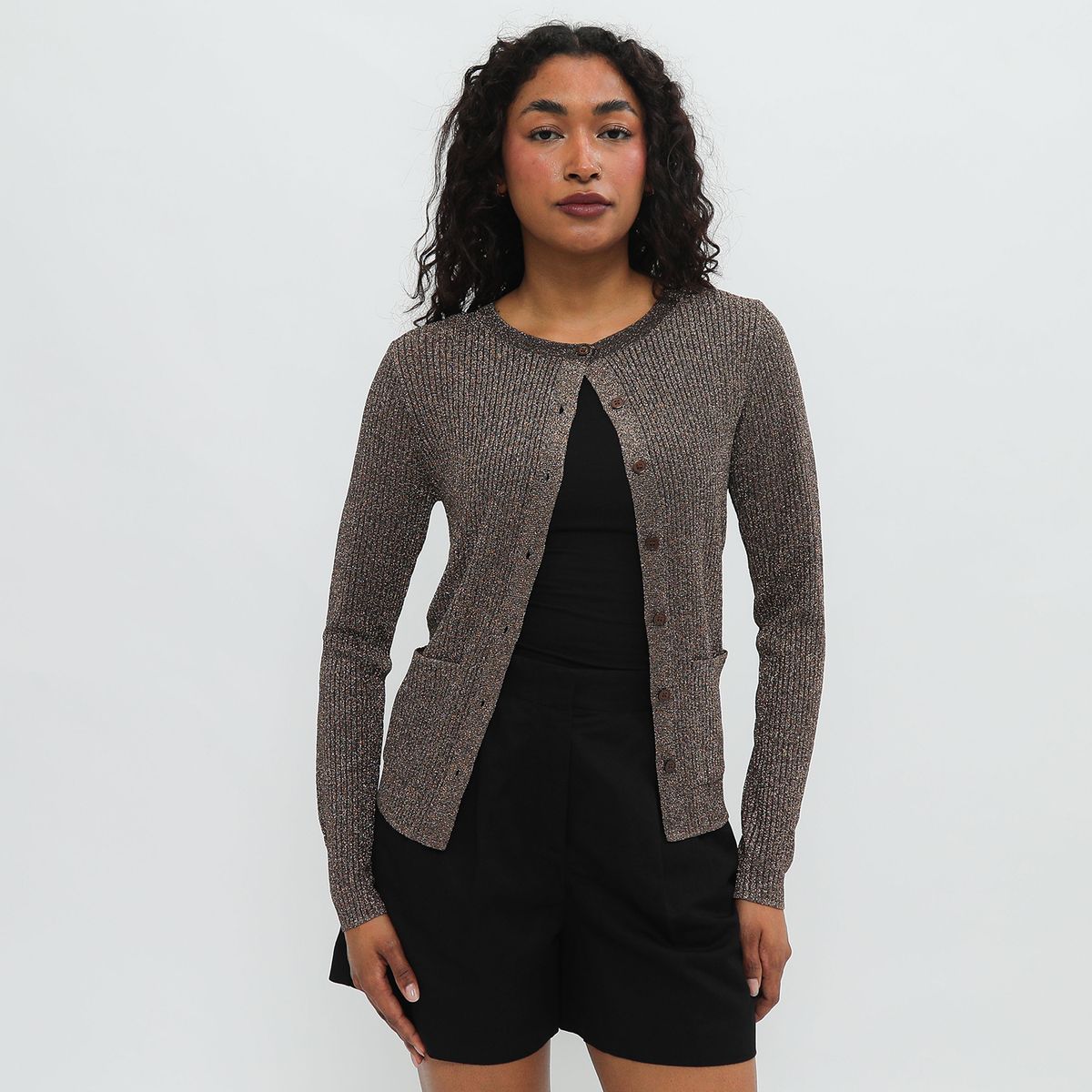BASEMENT - Cardigan Casual Mujer Basement