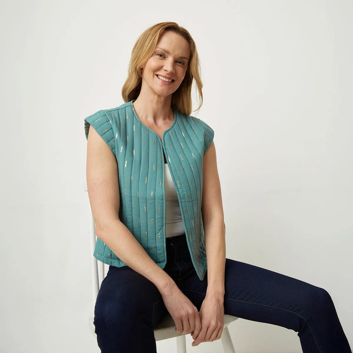 NEWPORT - Chaleco Casual Mujer Apology