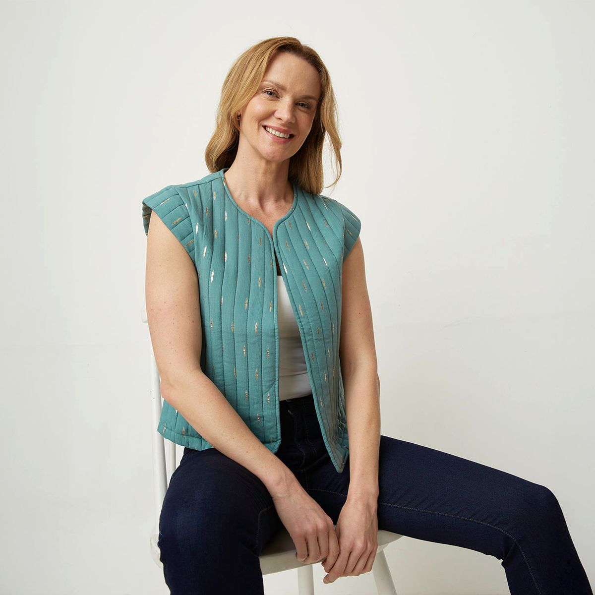 NEWPORT - Chaleco Casual Mujer Apology