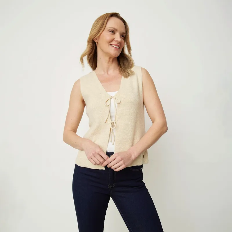 NEWPORT - Chaleco Casual Mujer Newport