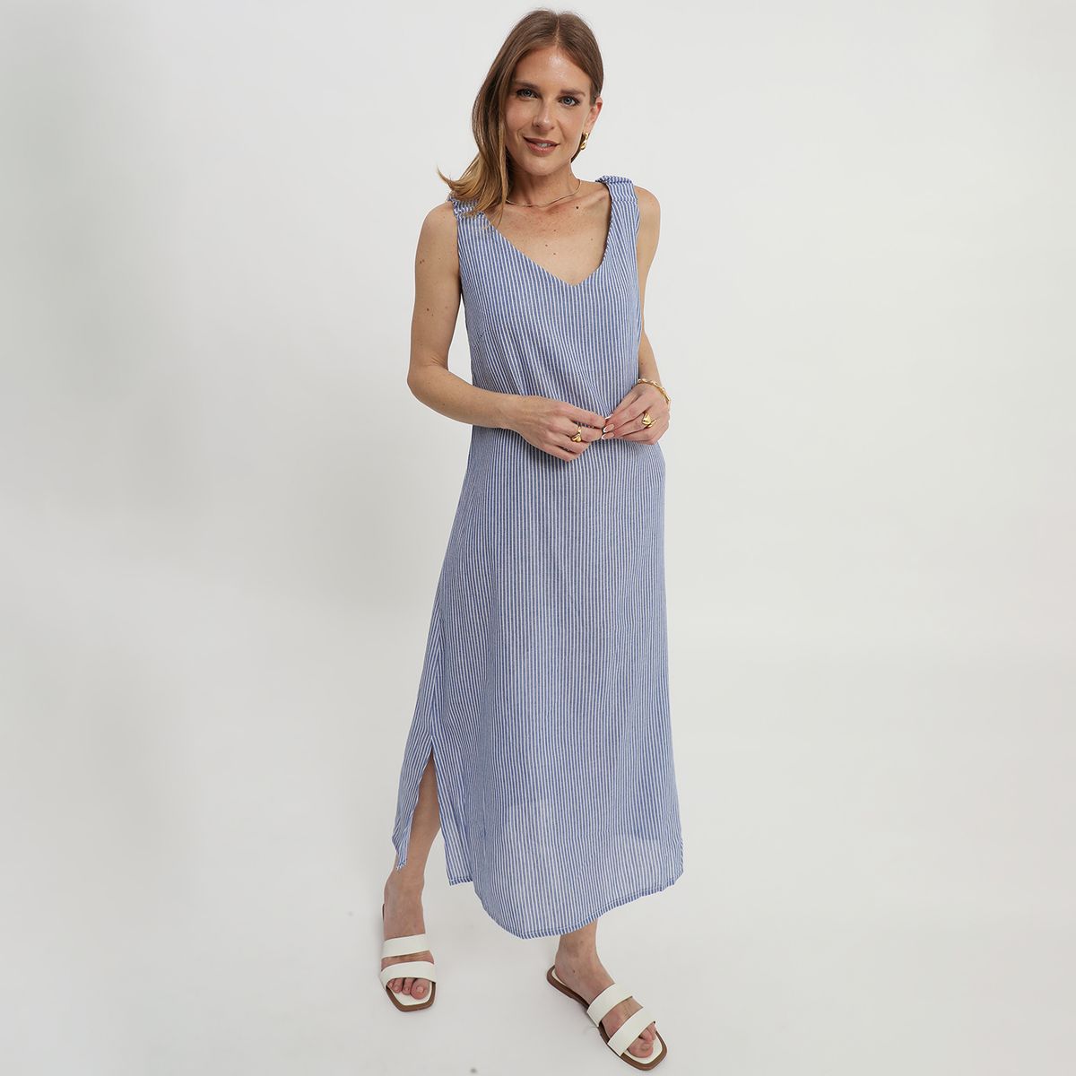 NEWPORT - Vestido Largo Mujer Newport