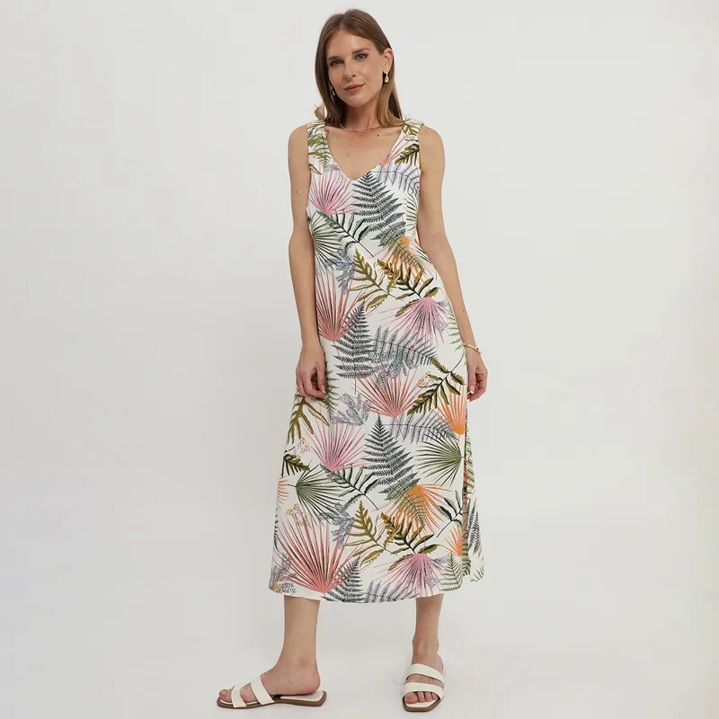 NEWPORT - Vestido Largo Mujer Newport