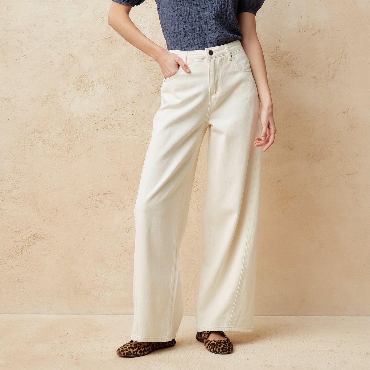 BASEMENT - Jean Wideleg Mujer Basement