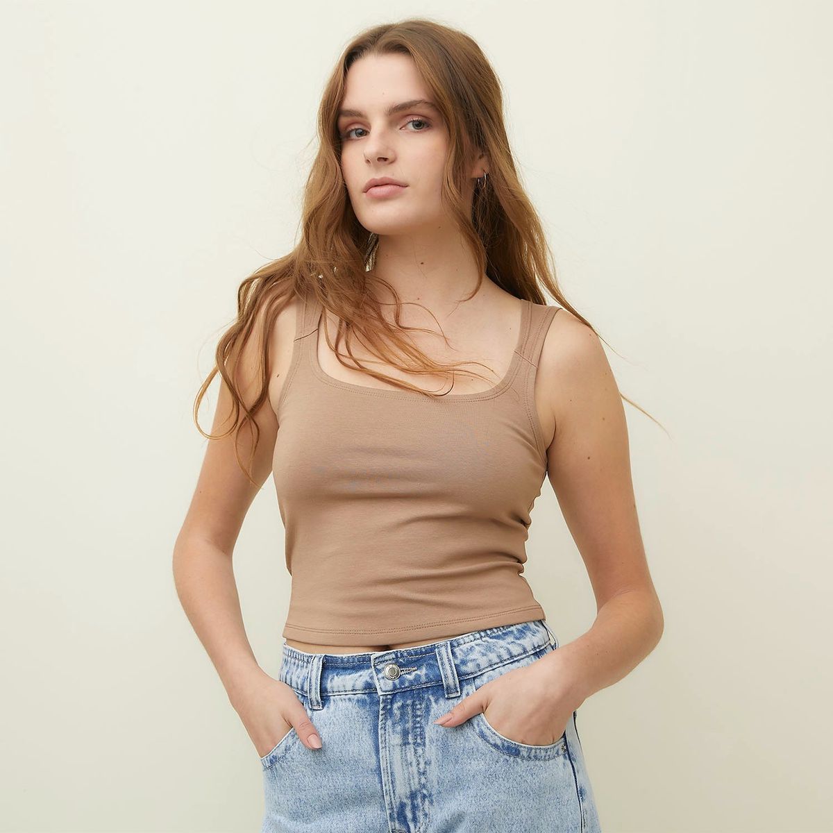 SYBILLA - Polo Sin Mangas Mujer Sybilla