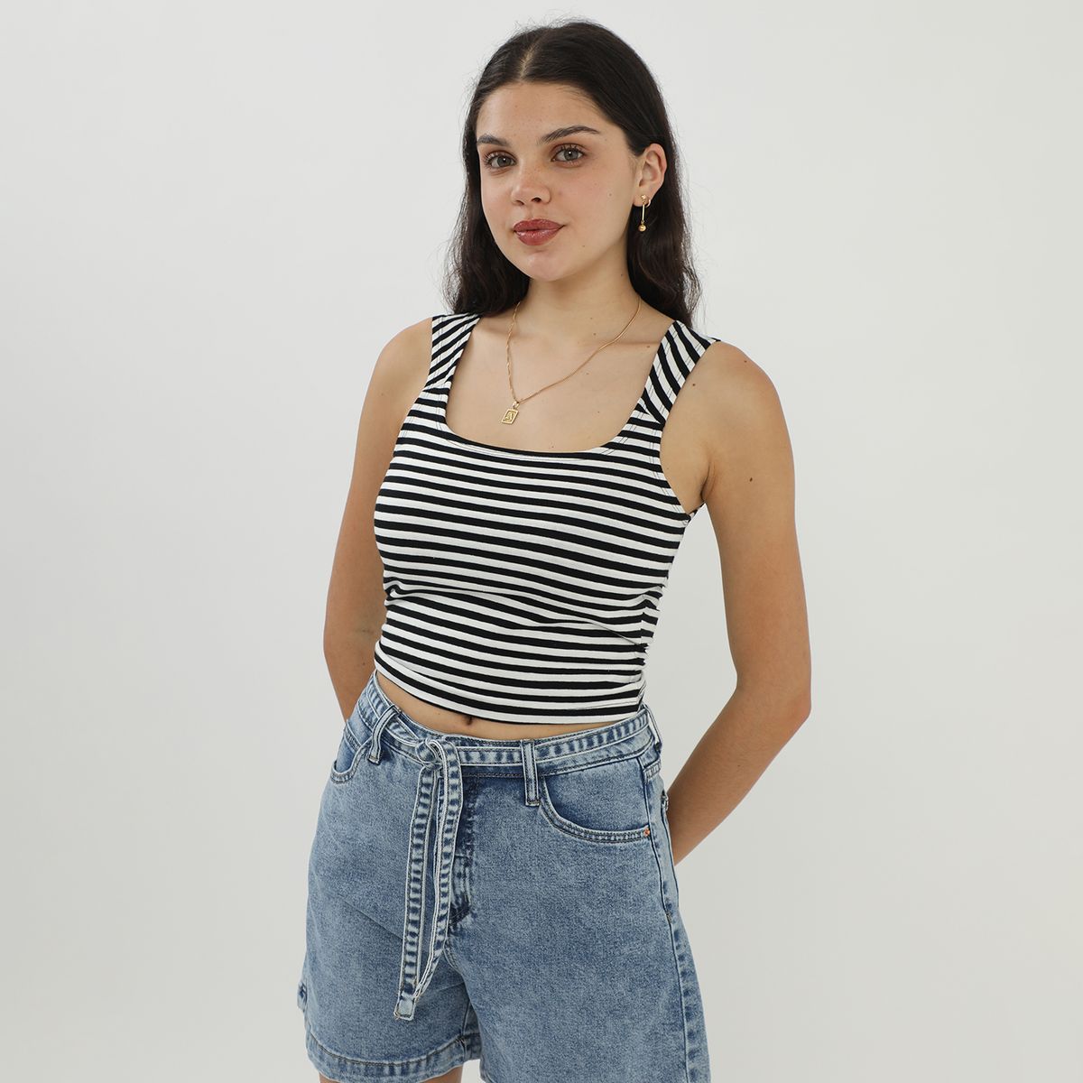 SYBILLA - Polo Sin Mangas Mujer Sybilla