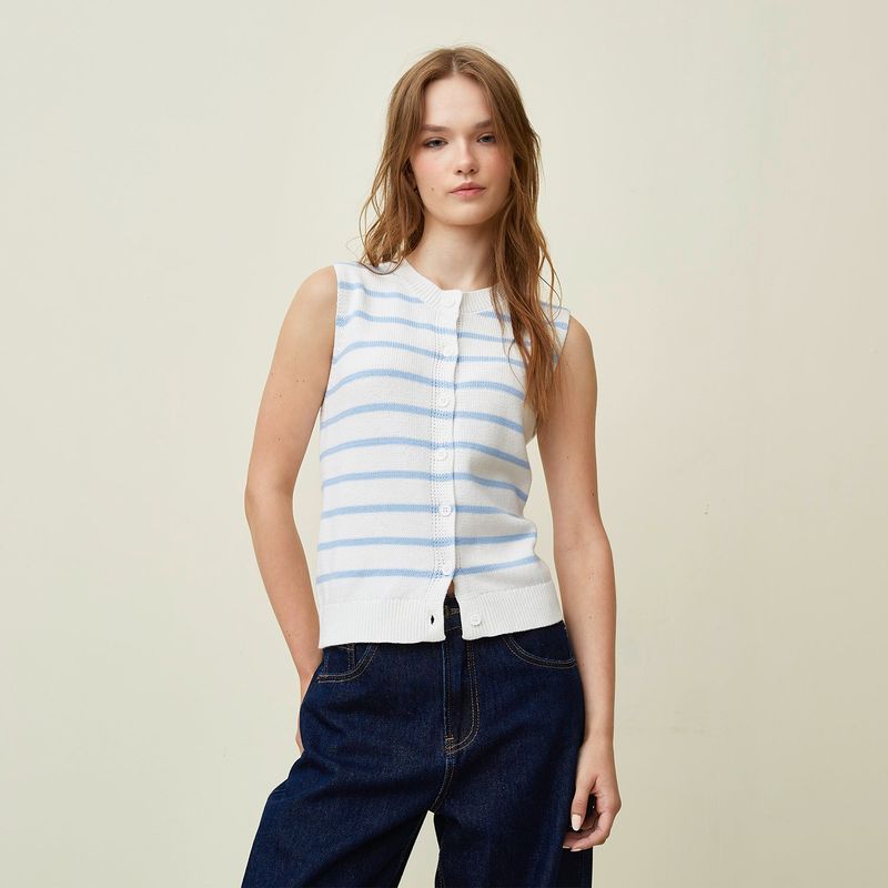 SYBILLA - Chaleco Tejido Mujer Sybilla