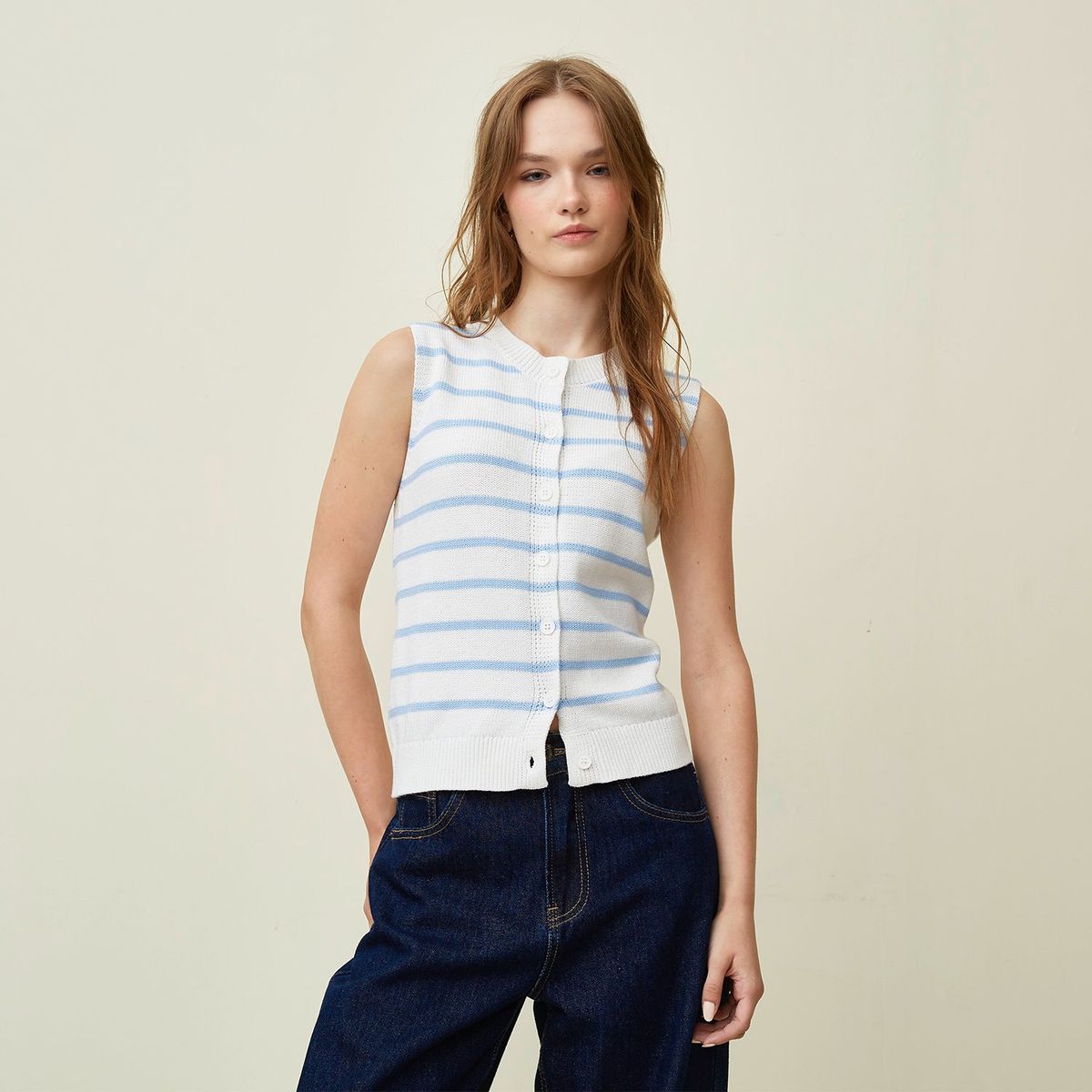 SYBILLA - Chaleco Tejido Mujer Sybilla