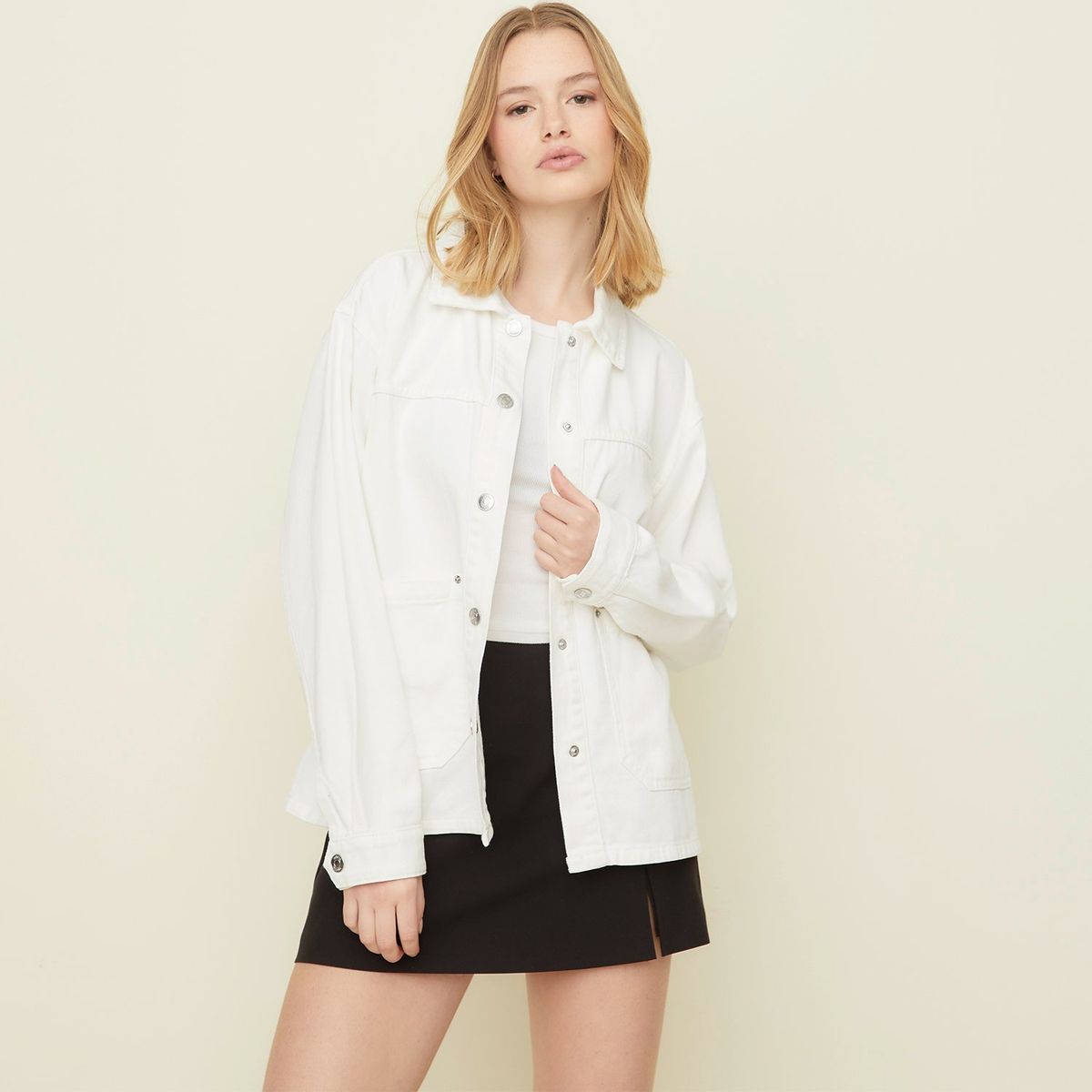 SYBILLA - Sobrecamisa Casual Mujer Sybilla