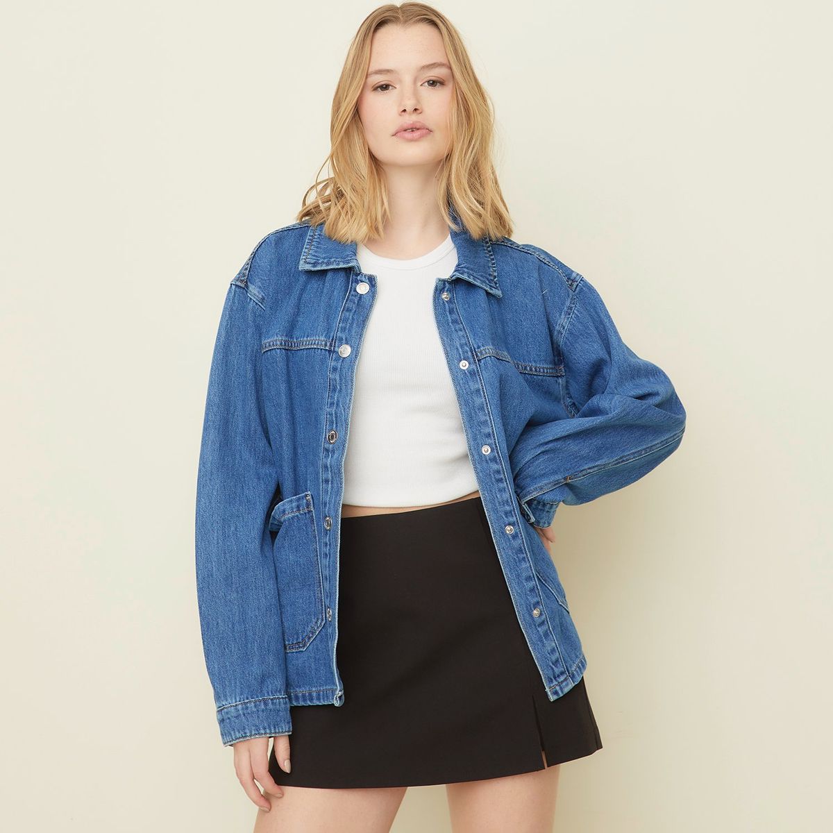 SYBILLA - Sobrecamisa Casual Mujer Sybilla