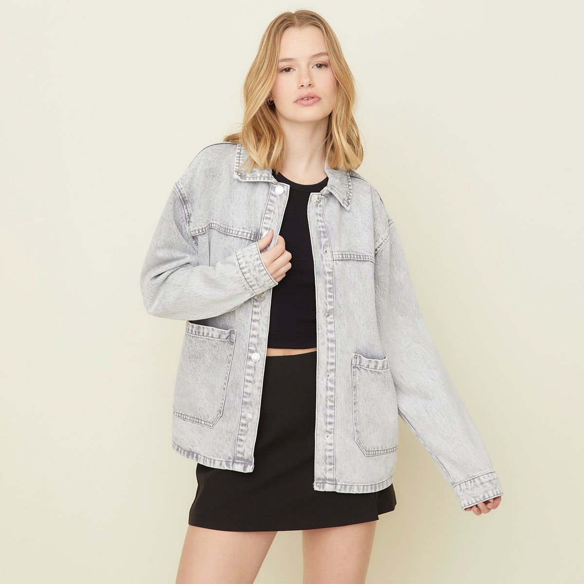 SYBILLA - Sobrecamisa Casual Mujer Sybilla