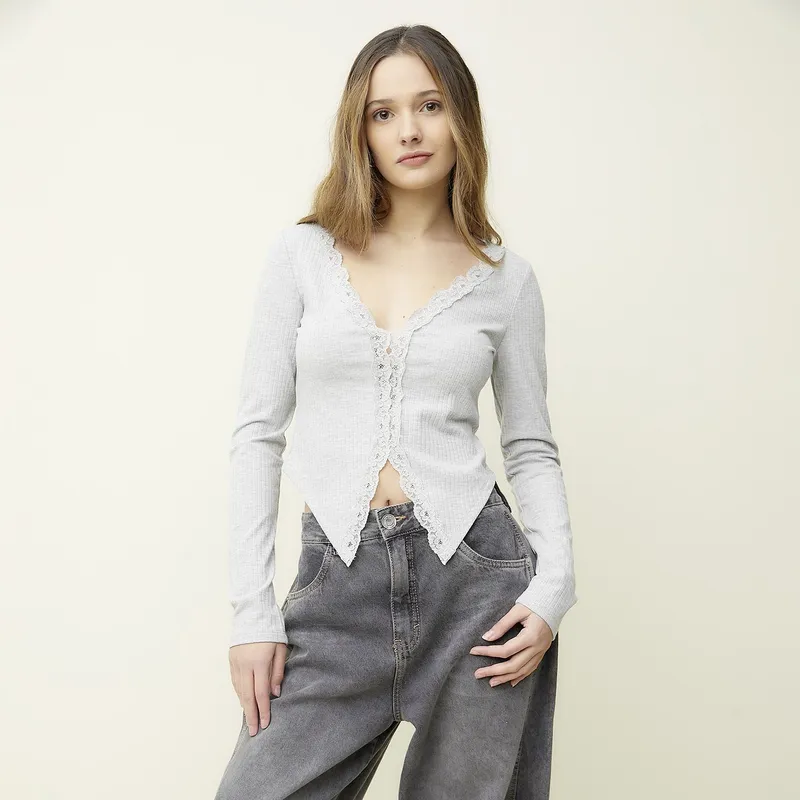 SYBILLA - Polo Casual Mujer Sybilla