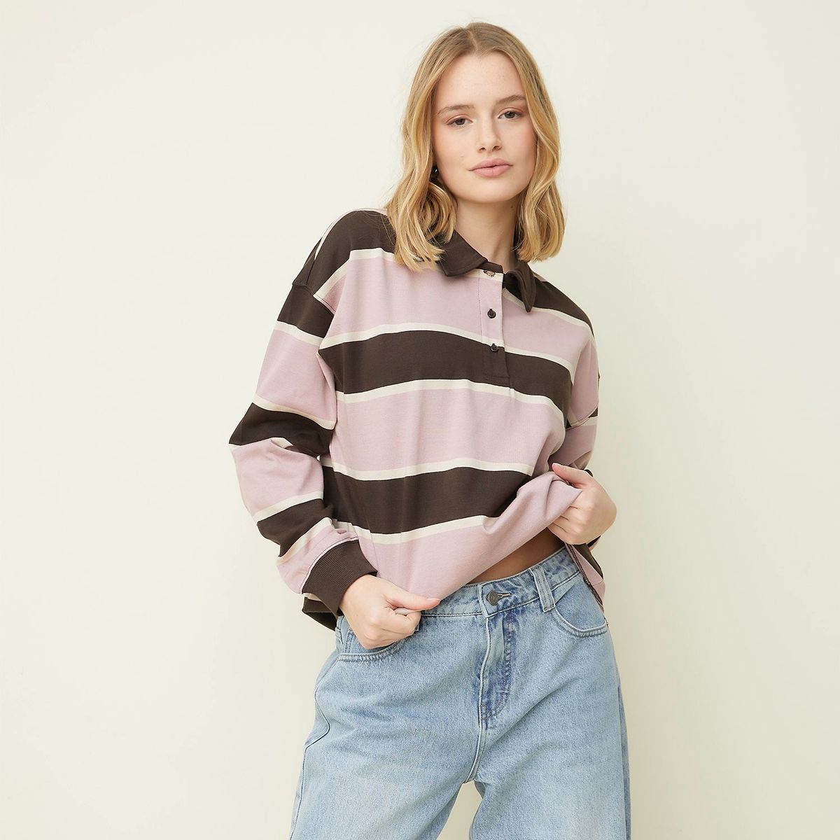 SYBILLA - Polo Casual Mujer Sybilla