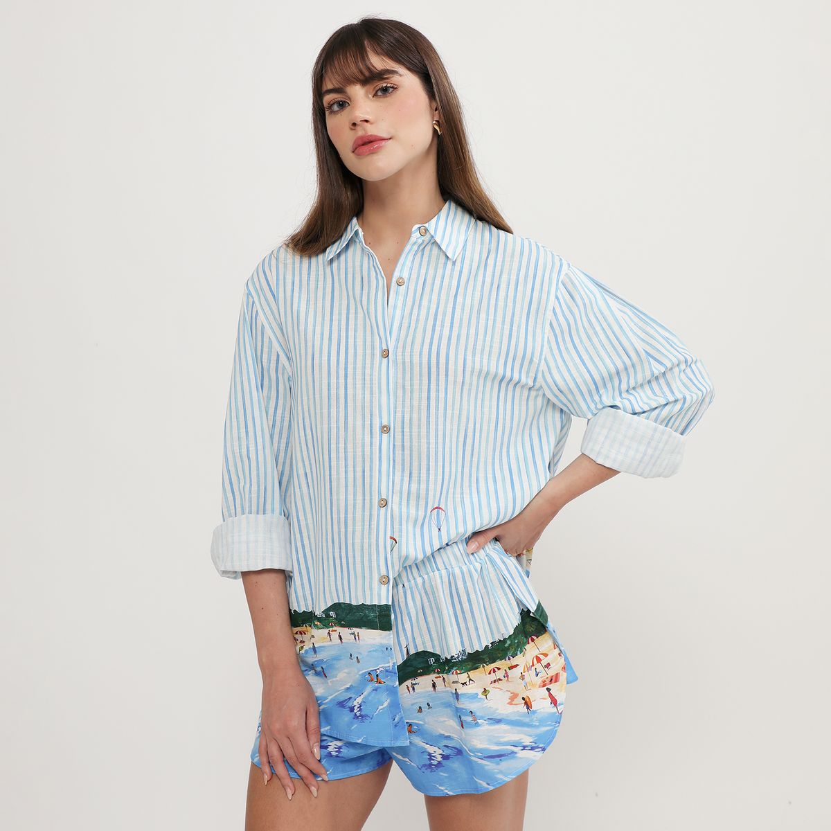 CAPITTANA - Blusa Manga Larga Mujer FalabellaxCapittana