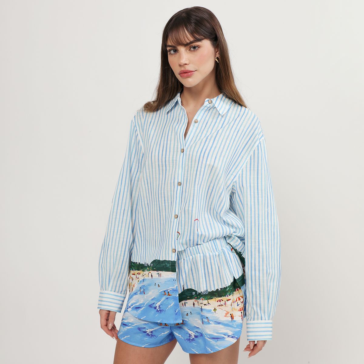 CAPITTANA - Blusa Manga Larga Mujer FalabellaxCapittana