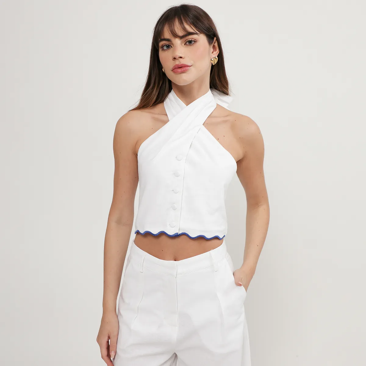 CAPITTANA - Top Halter Mujer FalabellaxCapittana