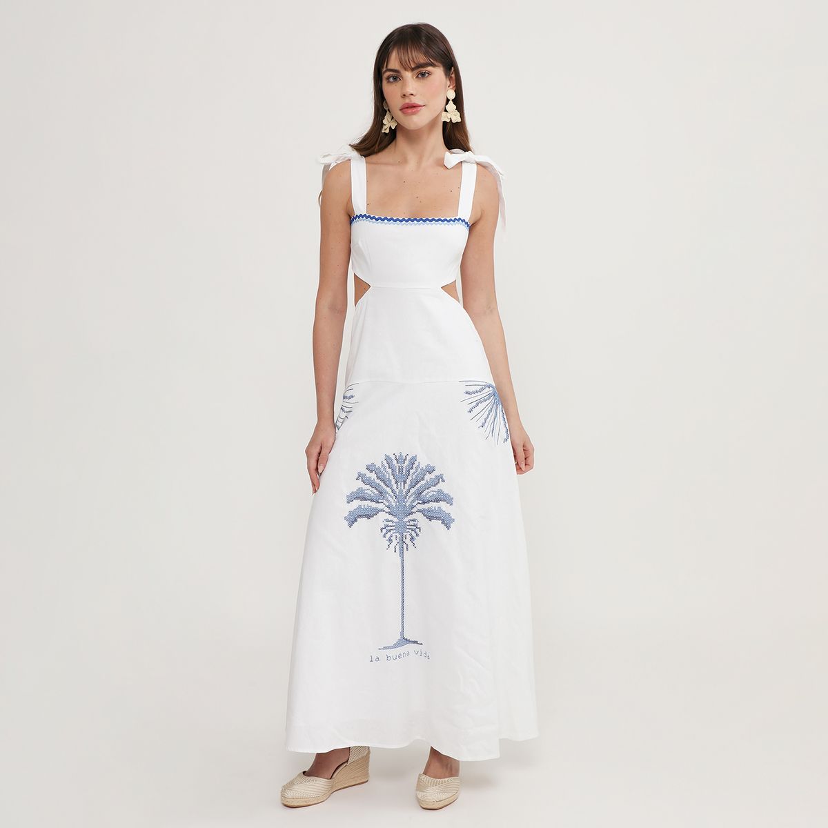 CAPITTANA - Vestido Largo Mujer FalabellaxCapittana