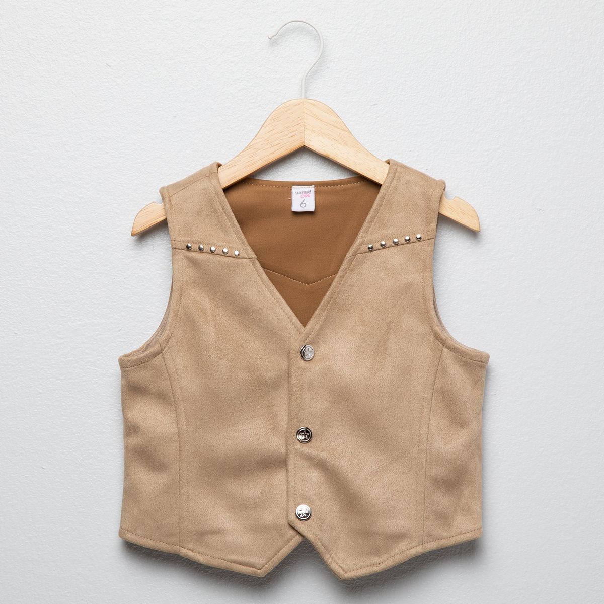 YAMP - Chaleco Suede Niña Yamp