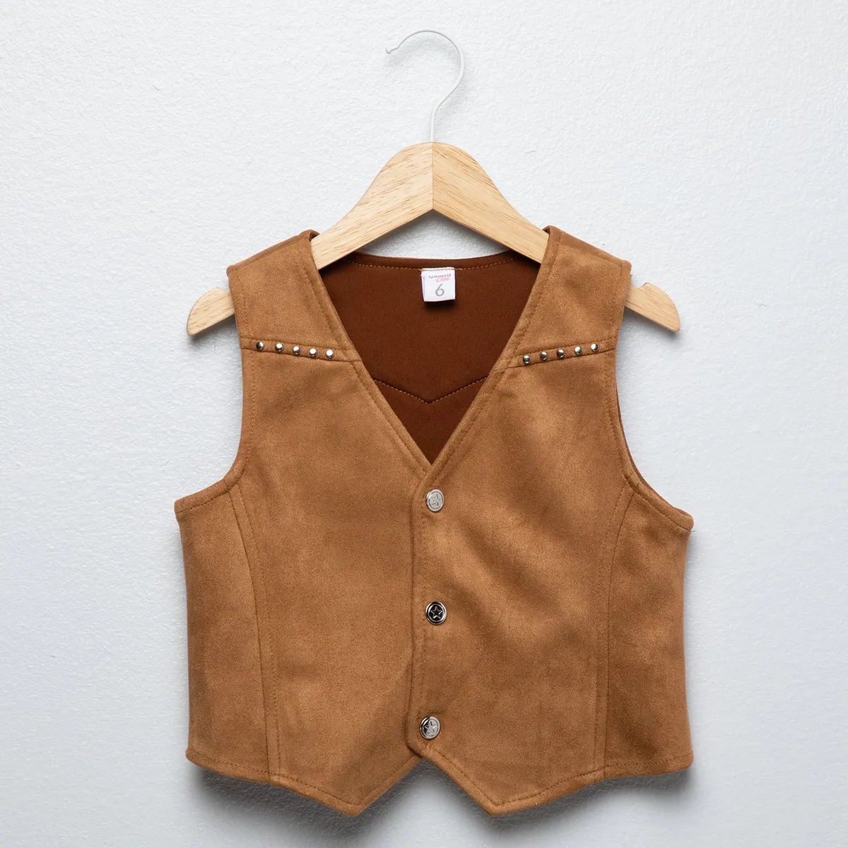 YAMP - Chaleco Suede Niña Yamp