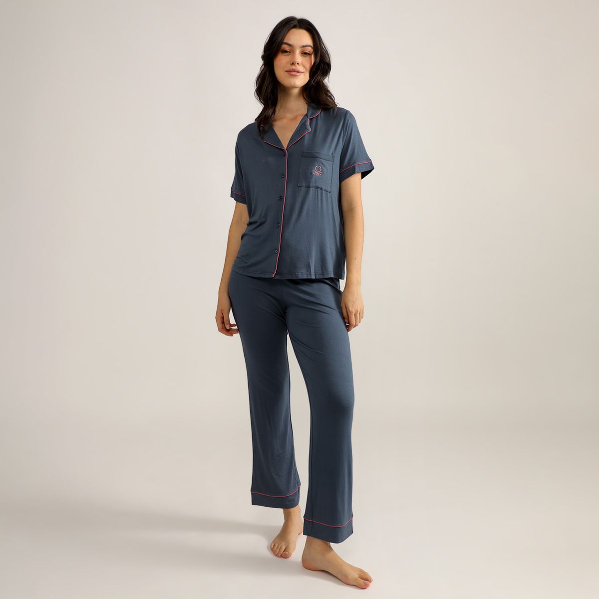 BENETTON - Pijama Algodón Mujer Benetton