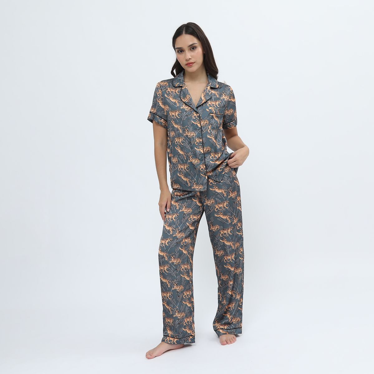 SYBILLA - Pijama Satin Mujer