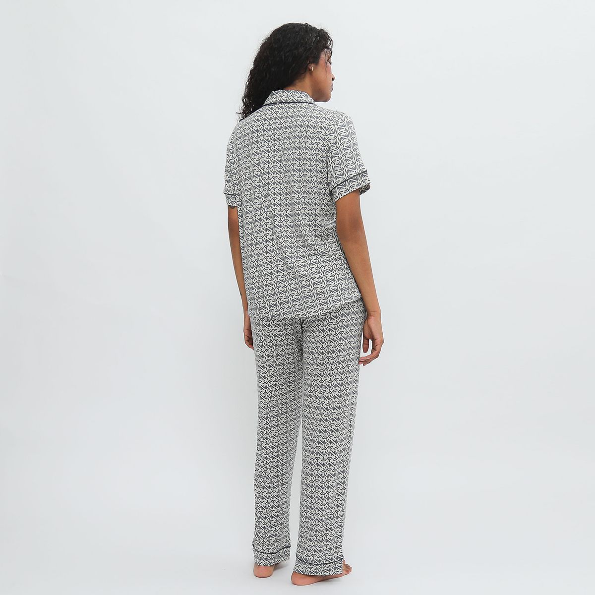 BLU - Pijama Algodón Mujer Blu