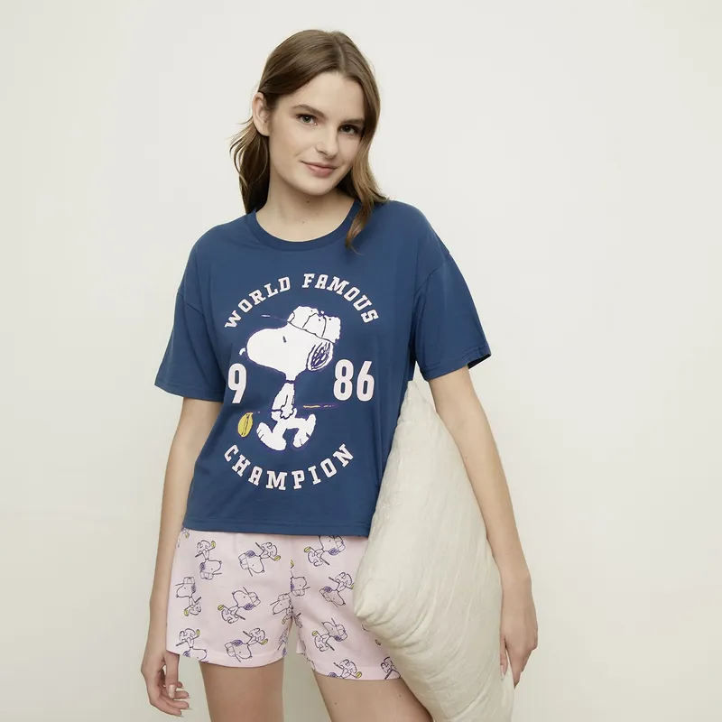 SNOOPY - Pijama Algodón Snoopy