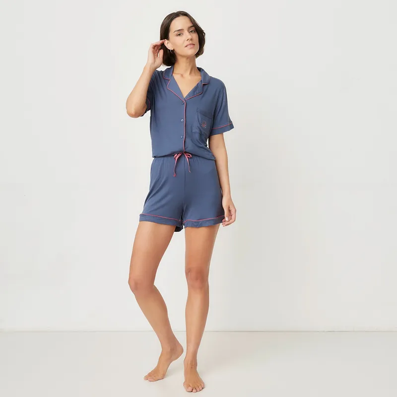 BENETTON - Pijama Algodón Mujer Benetton