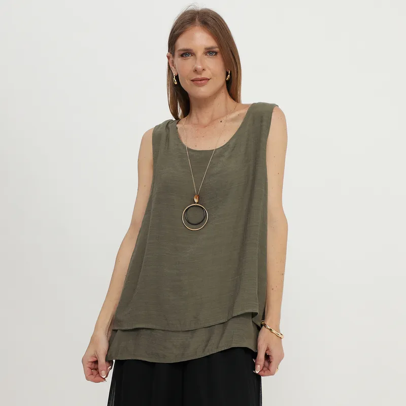 STEFANO COCCI - Blusa Manga Corta Mujer Stefano Cocci