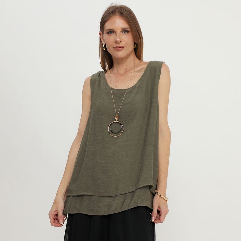 STEFANO COCCI - Blusa Manga Corta Mujer Stefano Cocci