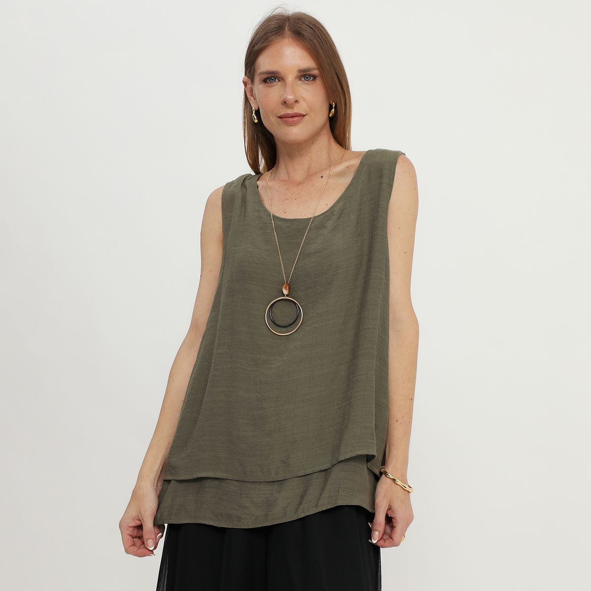 STEFANO COCCI - Blusa Manga Corta Mujer Stefano Cocci