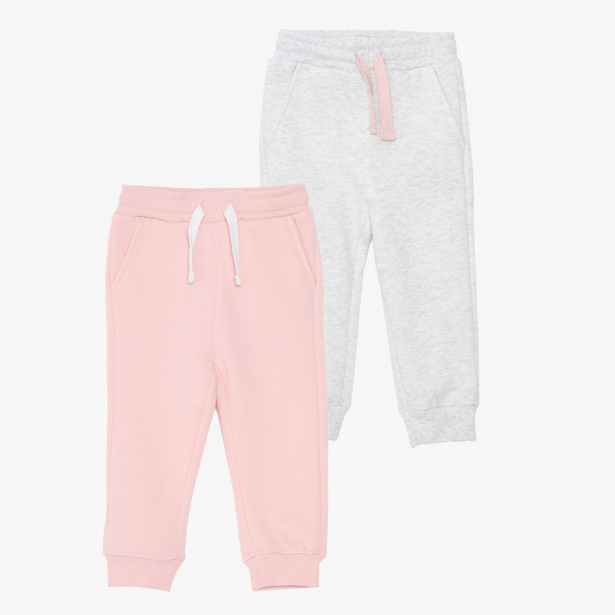 YAMP - Pantalón Buzo Bebé Niña Pack X2 Algodón Yamp