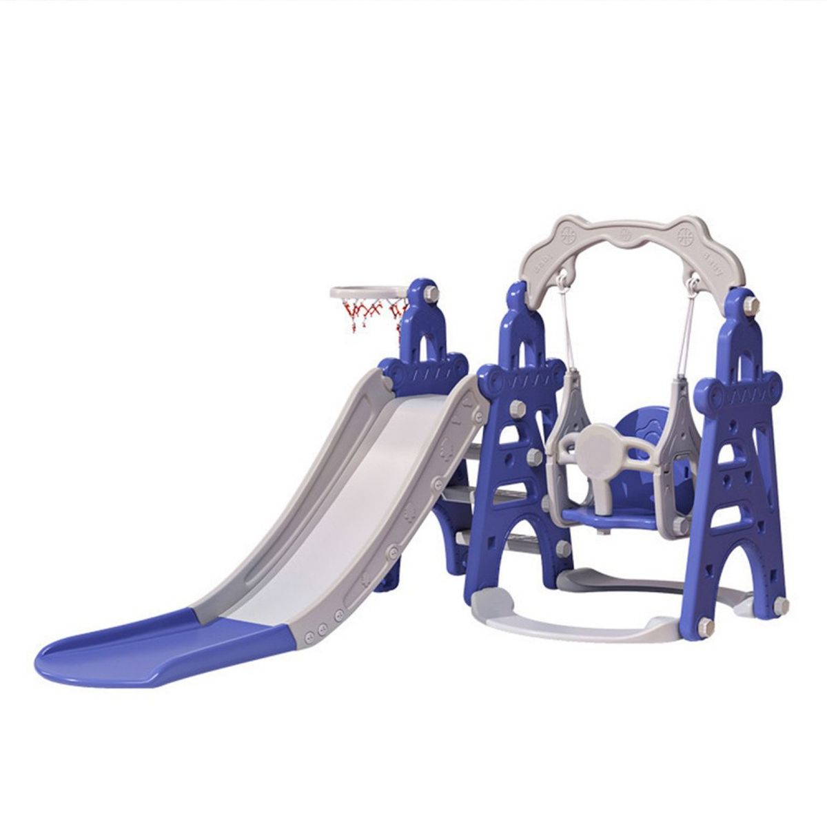 SCOOP - Centro De Actividades Scoop Con Tobogán Columpio Y Aro