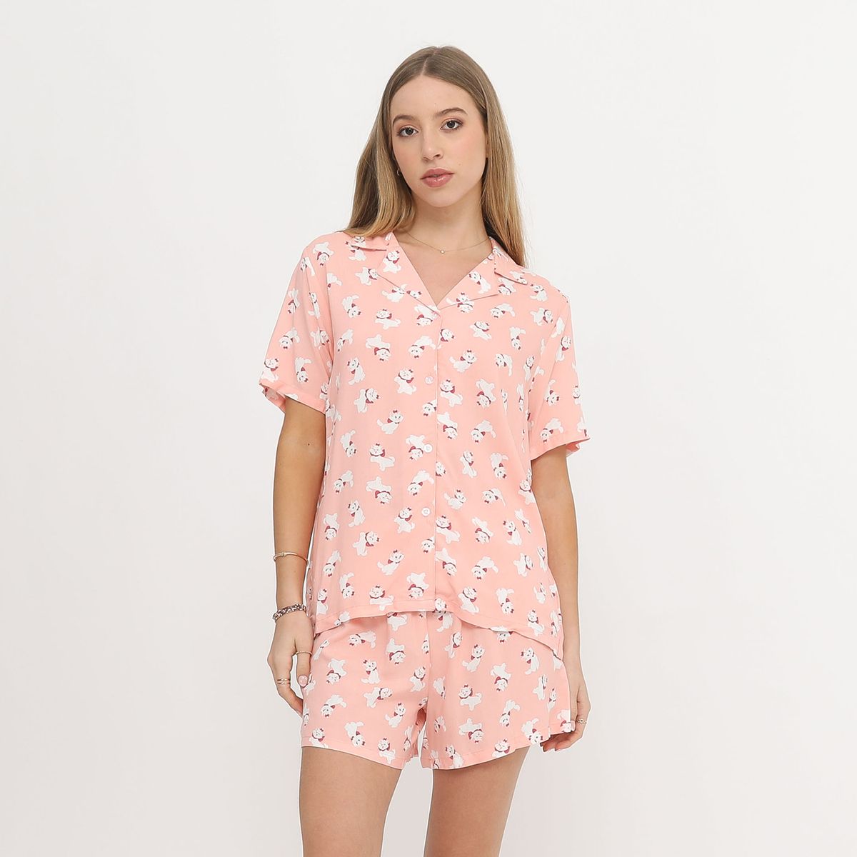 DISNEY - Pijama Algodón Mujer