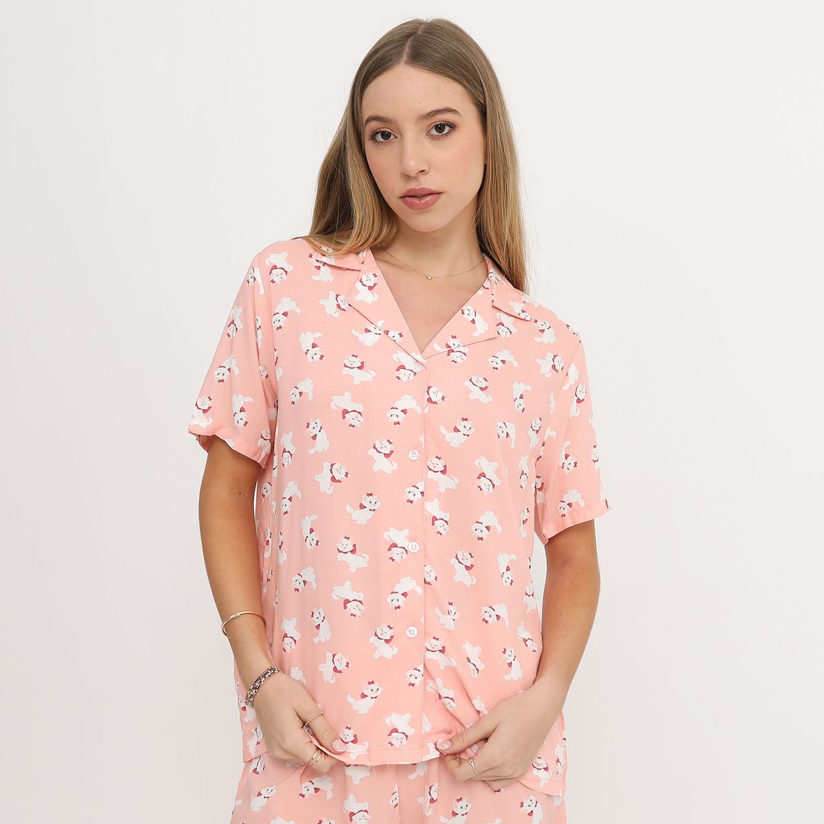 DISNEY - Pijama Algodón Mujer