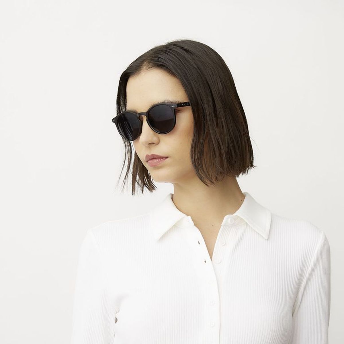 BENETTON - Lentes De Sol Mujer Negro Con Proteccion UV + Estuche