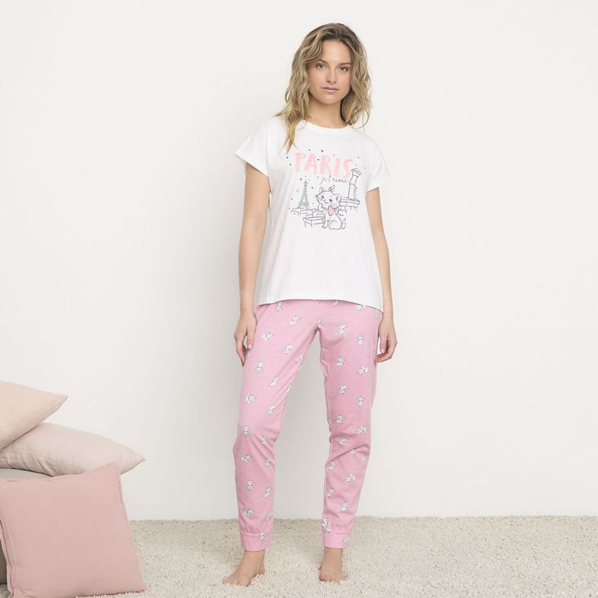 DISNEY - Pijama Algodón Mujer