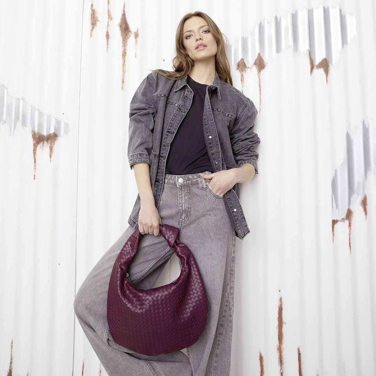 DENIMLAB - Cartera Hobo Mujer Denimlab