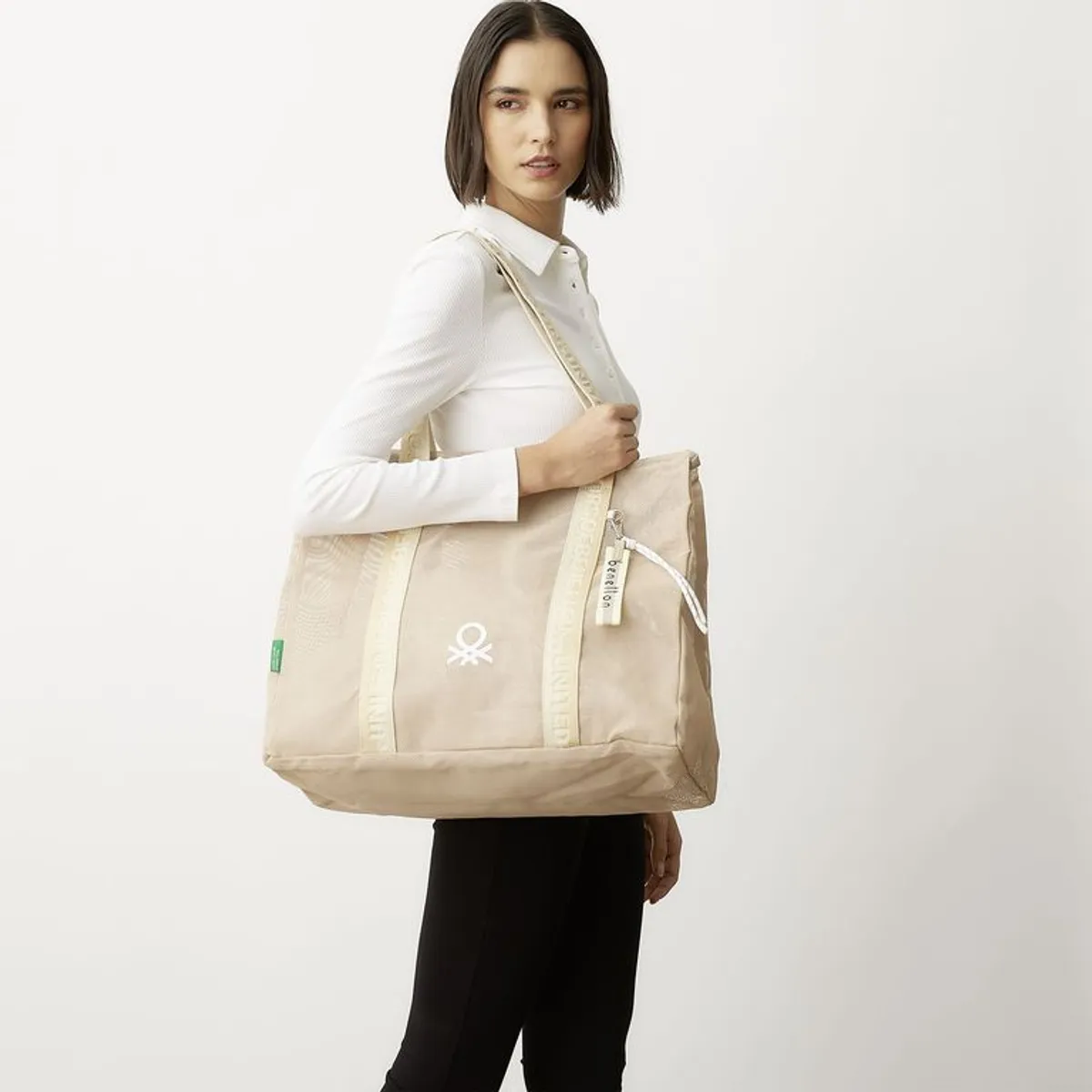 BENETTON - Cartera De Playa Mujer Benetton