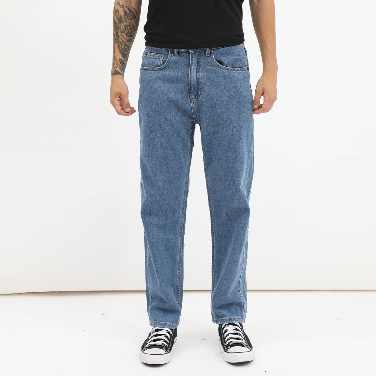 DENIMLAB - Jean Algodón Oversize Fit Hombre Denimlab