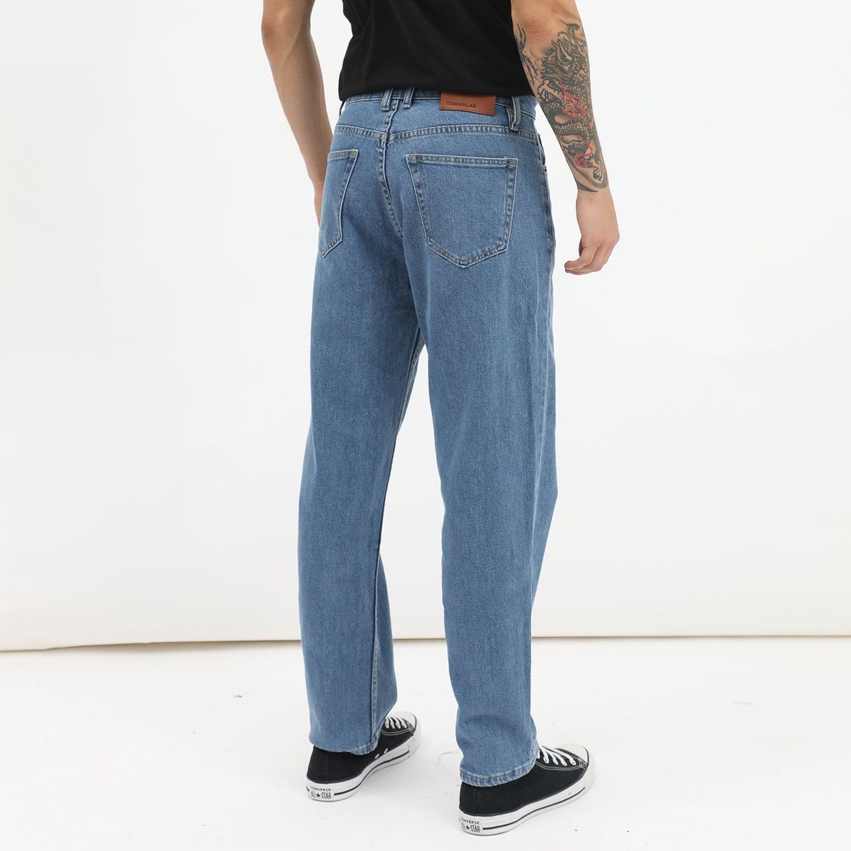 DENIMLAB - Jean Algodón Oversize Fit Hombre Denimlab