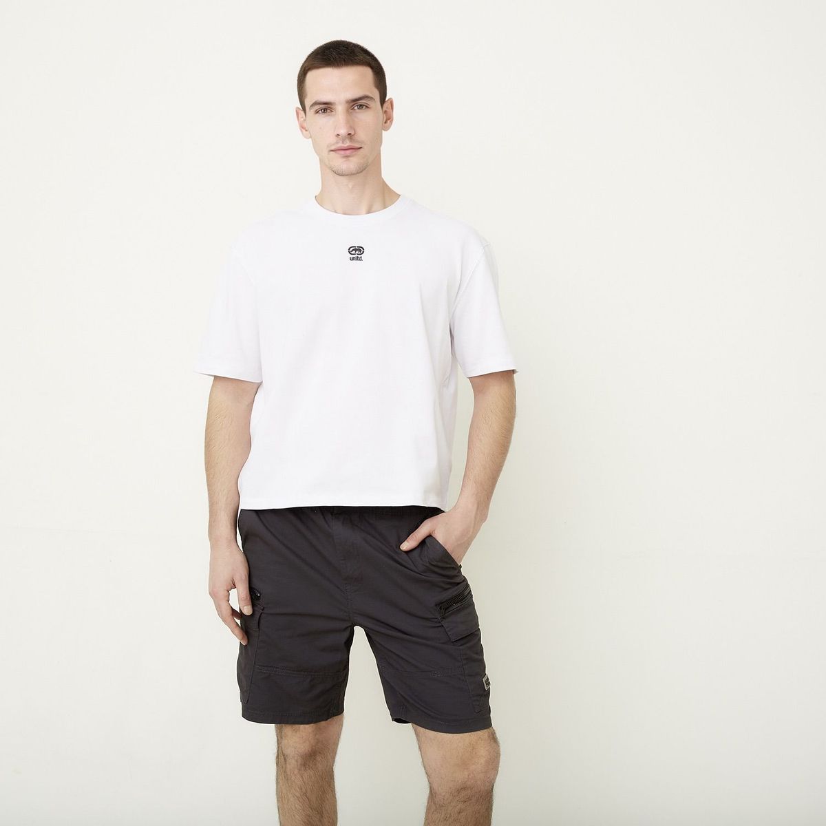 ECKO - Polo 100% Algodón Boxy Fit Hombre Ecko