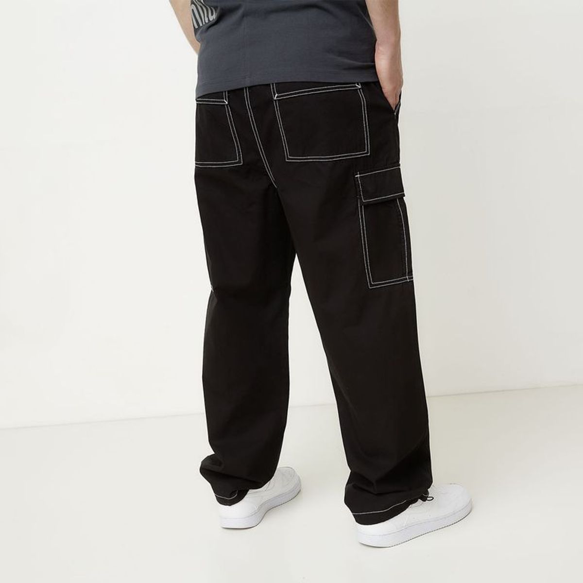 ECKO - Pantalón 100% Algodón Cargo Fit Casual Hombre Ecko
