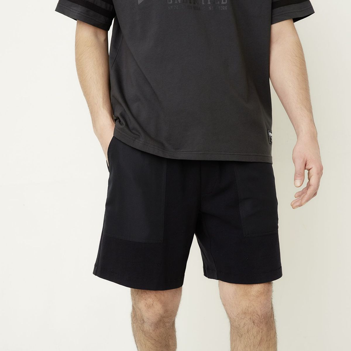 ECKO - Short Jean 100% Algodón Casual Hombre Ecko