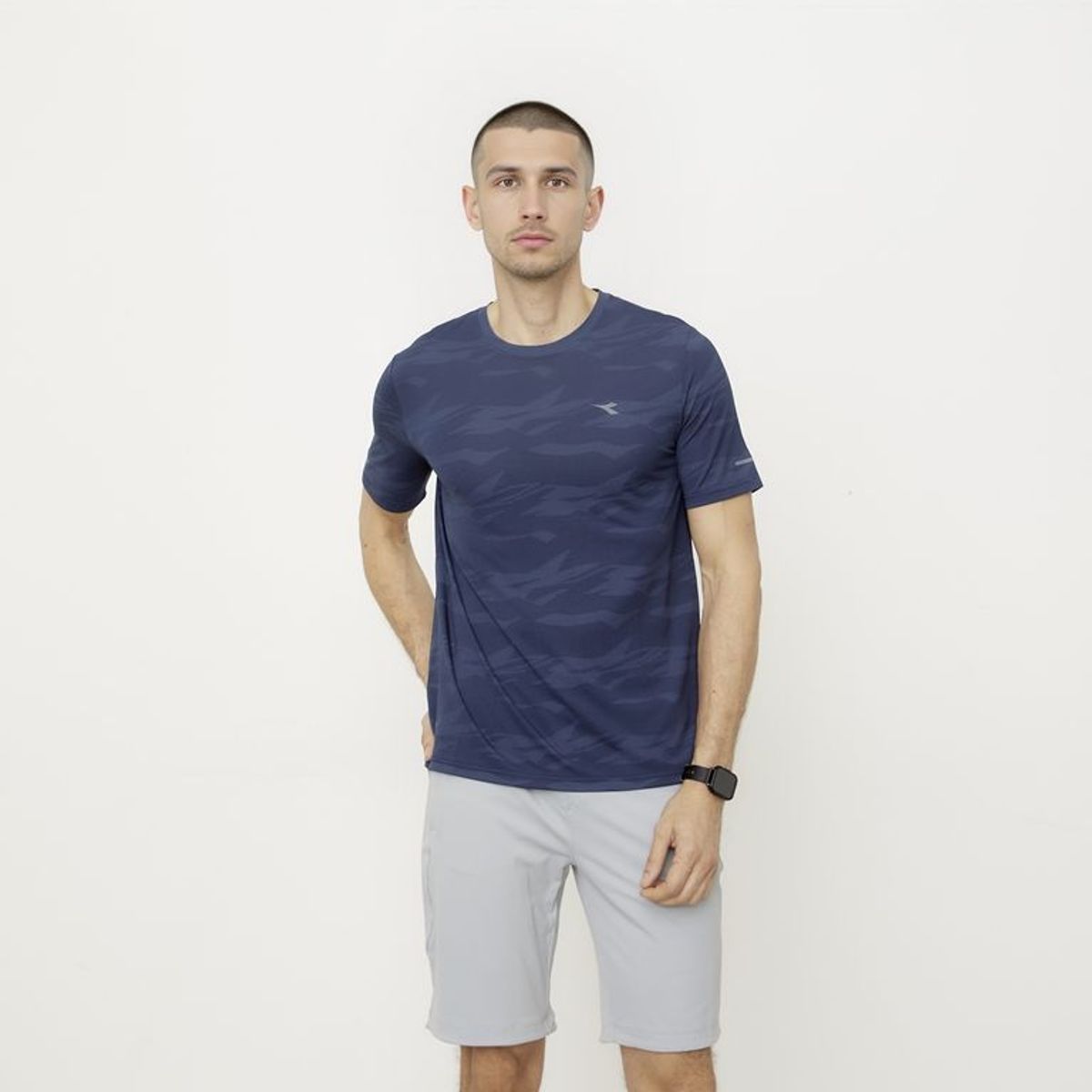 DIADORA - Polo Deportivo Manga Corta Hombre Diadora