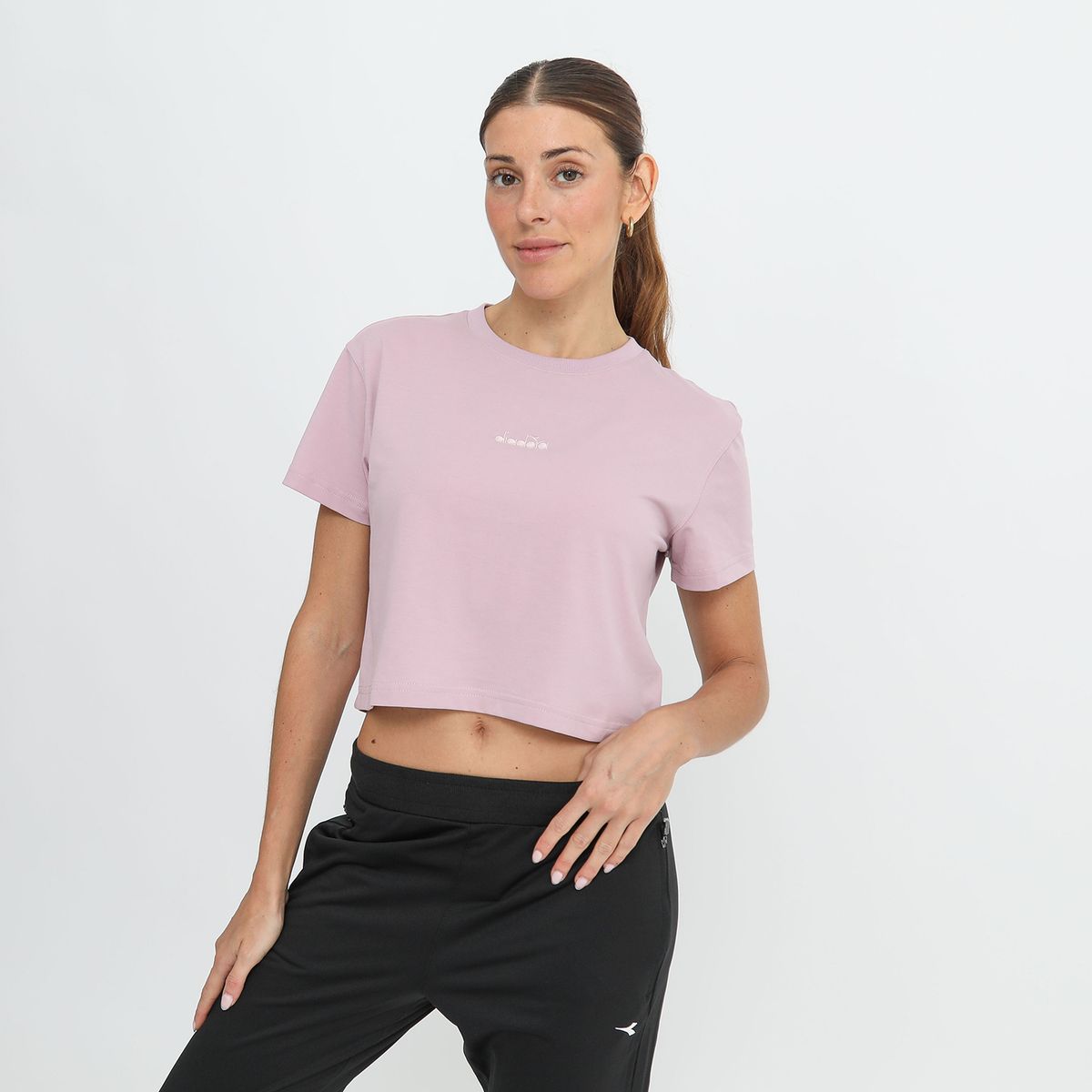 DIADORA - Polo Deportivo Manga Corta Mujer Diadora